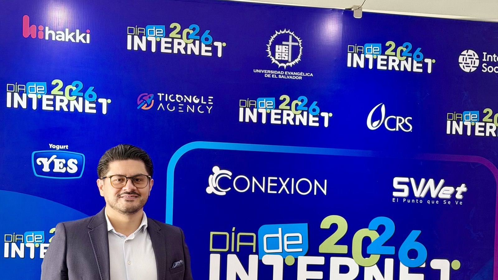 José Martín Carpio, CEO de RINNOVO, en el Día del Internet El Salvador 2026